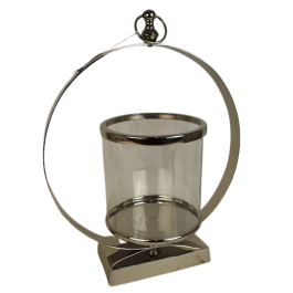 51 x 41cm Aluminium Hurricane Lamp