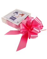 50mm Pink Pull Bow's x 20