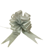 50mm Silver Pull Bows x 20pcs
