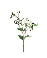 Blackberry Spray 85cm Red/Burgundy