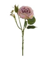 Rose Anne Spray Lt Pruple 37cm