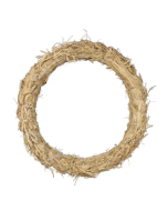 25cm Straw Wreath (AP001)