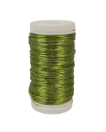 Metallic Wire Lime Green (0.5mm x 100g)