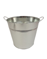 Galvanised Bucket H - 22cm D - 25cm