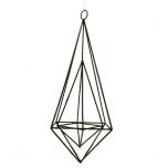 25cm Hanging Wire Diamond Black