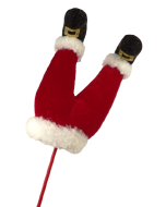 Santa's Legs Pick 70cm