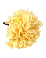 28cm Hydrangea Posy Light Peach