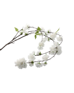 Large Cherry Blossom Spray White 95cm