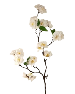 Small Cherry Blossom Spray White 75cm