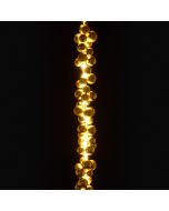 Bauble Garland 144 LED's Gold