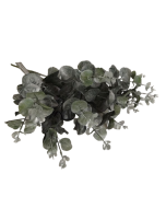 49cm Silver/Green Eucalyptus Bush