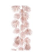 Metallic Palm Garland 180cm Light Pink