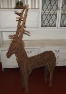 Wicker Reindeer 54"
