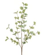 Eucalyptus Spray 85cm Green W/Silver Glitter