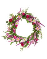 Daisy Blossom Mix Wreath 60cm
