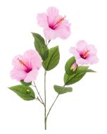Hibiscus Spray 81cm Pink