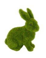 Sitting Rabbit 13cm Moss