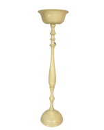 80cm Pedestal Ivory