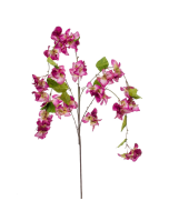 Artificial Bougainvillea Hanging Spray Lt Purple 120cm