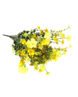 45cm Blossom Foliage Bouquet Yellow