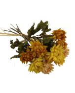Vintage Strawflower Bundle 30cm Yellow