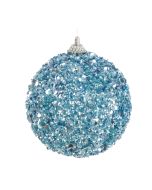 Shimmer Glitterball 8cm Blue