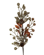 Champagne Pinecone/Apple Spray 75cm