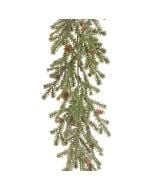 Frosted Teardrop Garland 180cm