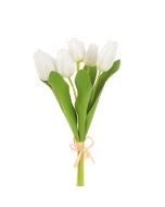 Fresh Touch PU Tulip Bundle x7 White/Green