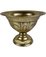Sandringham Gold Footed Bowl 20.5 x 15.5cm