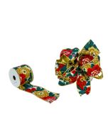 63mm x 3yds Christmas Ribbon Design 2