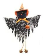 23cm Catface Ghost Hanger (N50653)