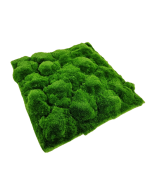 30cm Artificial Moss Tile - Green (30cm x 30cm)