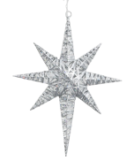 42cm Bethlehem Star Silver