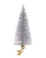Christmas Tree Clip 13cm Silver