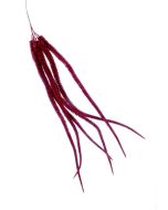 Artificial Glittered Amaranthus - Red (82cm long)