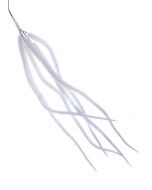 Artificial Glittered Amaranthus - White (82cm long)