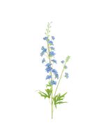 Larkspur Spray 85cm Dark Blue