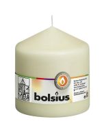 Bolsius Pillar Candle Ivory 100 x 98mm