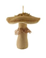 10cm Flat Mushroom Cream