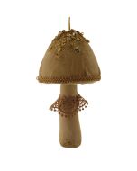 13cm Velvet Mushroom Cream