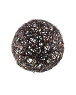 46cm Basketry Ball Dark Brown