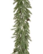 Frosted Pine Garland 180cm Green