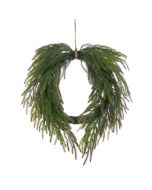 Waxed Pine Wreath 61cm 