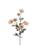 Eco Mini Rose Spray 69cm Beige