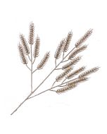 Glittered Wheat Spray - Gold (70cm long)