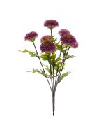 45cm Ball Chrysanthemum Bush Purple
