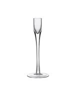 Glass Flute Candlestick 25cm