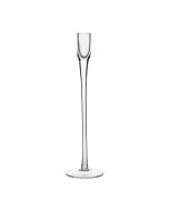 Glass Flute Candlestick 30cm