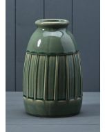 Green Ceramic Vase (24.5cm)